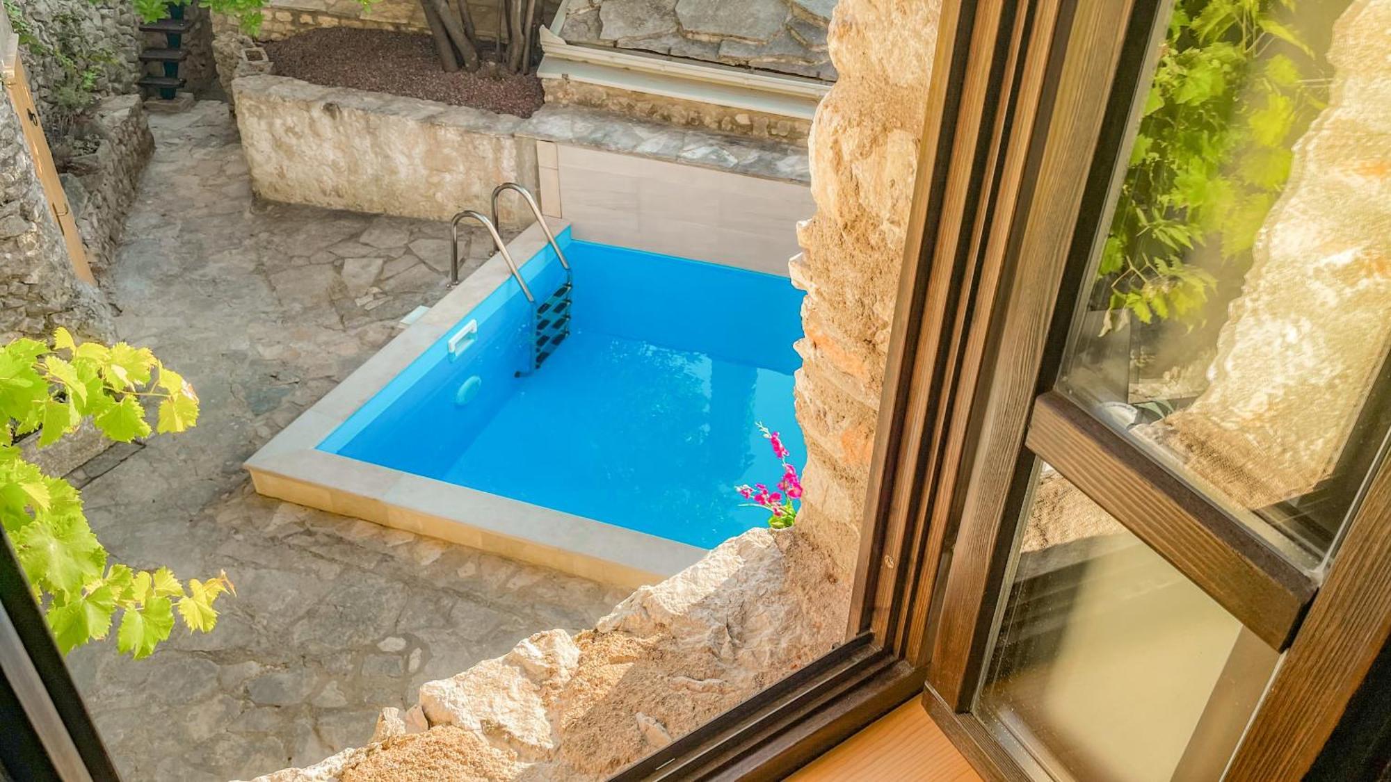 Villa Historic Pocitelj With Pool And Incredible Views On The River And Landmarks Экстерьер фото